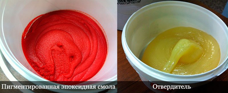 Цветная двухкомпонентная эпоксидная затирка